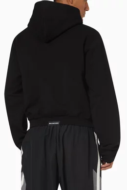 Balenciaga white zip up hoodie store