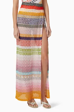 Beach knitted skirt sale