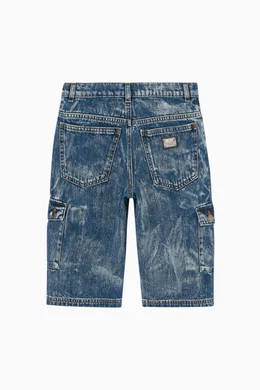 Denim sales cargo shorts