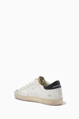 Superstar sneakers in leather with online perforated star