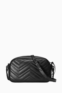 Gucci black and deals white chevron bag