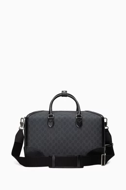 Buy Gucci Black Briefcase in GG Supreme Canvas for MEN in UAE