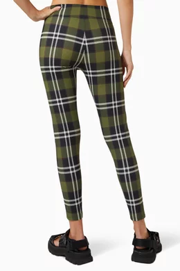 Burberry - Vintage Check stretch-jersey leggings Burberry