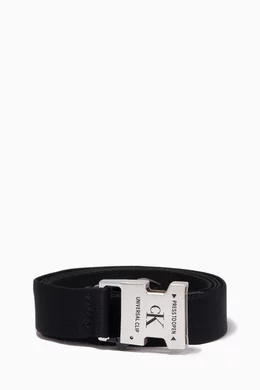 Calvin klein canvas plaque belt online