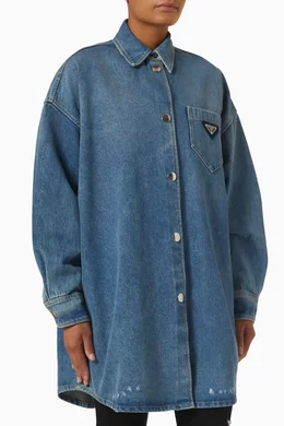 Prada oversized deals shirt