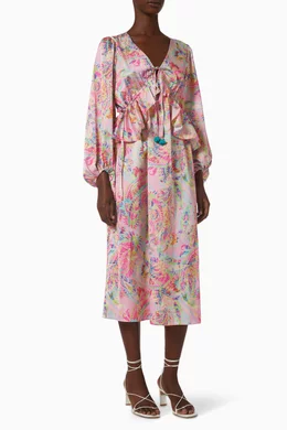 Paisley pink shop dress
