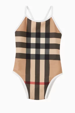 Burberry swimsuit shop baby girl