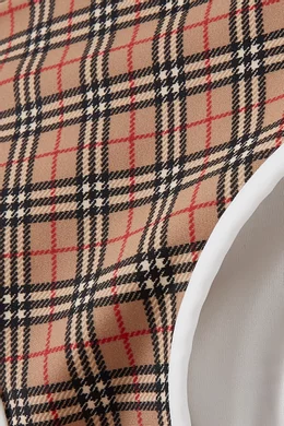Burberry check print bikini sales