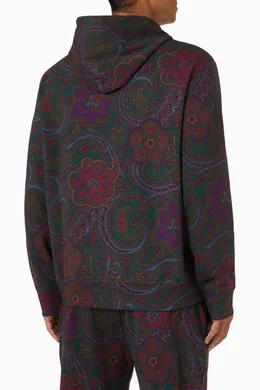 Ralph lauren outlet paisley hoodie
