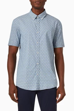 Michael kors cheap slim fit shirt