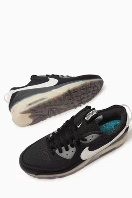 Buy Nike Black Air Max Terrascape 90 Sneakers in Ripstop for Men