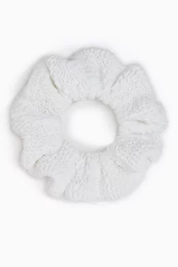 White scrunchie deals