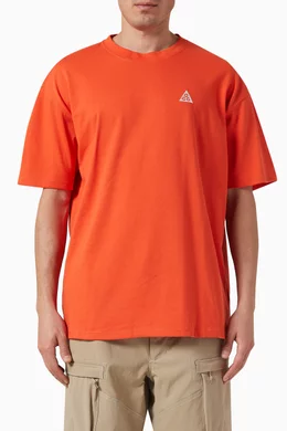 Orange outlet shirt nike