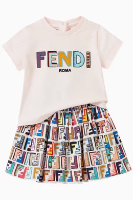 Fendi Cotton Jersey Roma Logo T-shirt – Petit Pont