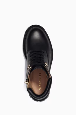 Coach dress boots discount
