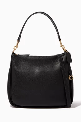 Coach shay shoulder bag black store