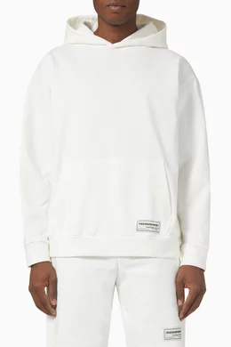 Oversized white hoodie mens hotsell