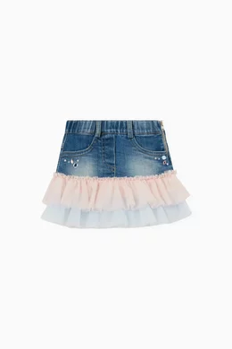 Denim tutu skirts discount
