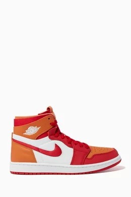 Basket jordan femme rouge sale