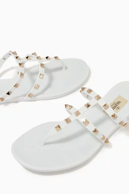 Summer rockstud sales jelly sandals