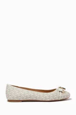 Alice logo ballet discount flat