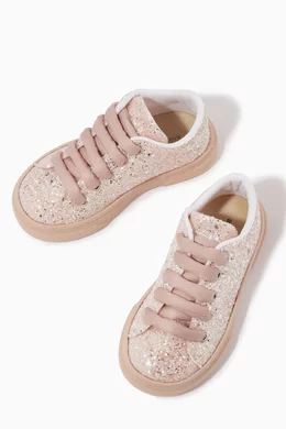 Glitter sneakers best sale