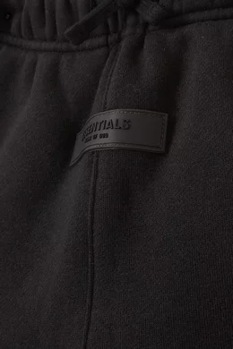 Buy Fear of God Essentials Black Essentials Logo Sweatpants in Cotton-blend  for Boys in UAE
