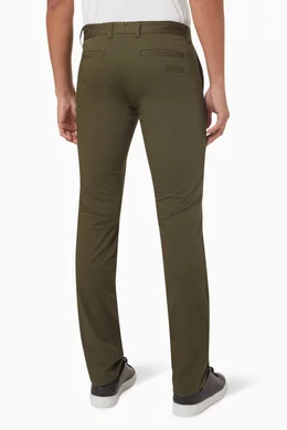 Slim fit cheap stretch pants mens