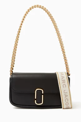 Buy Marc Jacobs Black The J Marc Mini Shoulder Bag in Leather for