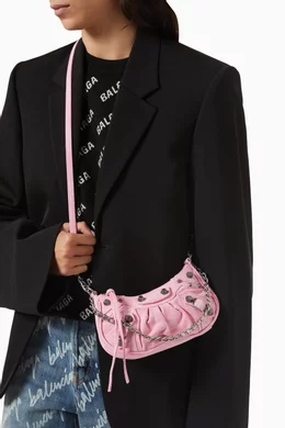 Balenciaga top pink purse