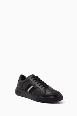 All black clearance dress sneakers