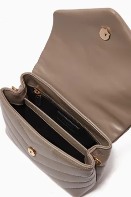 Toy loulou ysl best sale monogram leather crossbody bag