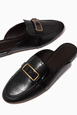 Backless loafers top