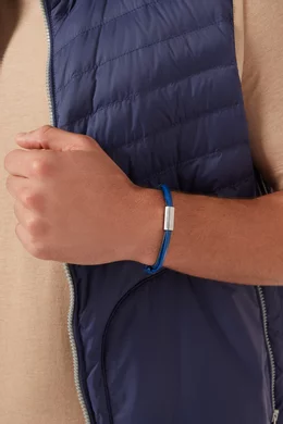 Armani exchange hotsell leather bracelet