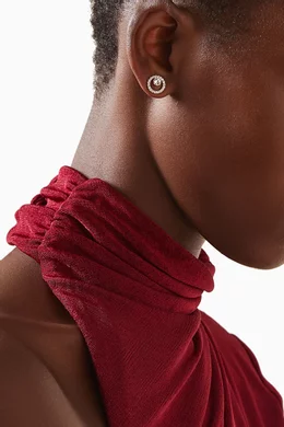 Swarovski creativity cheap circle earrings