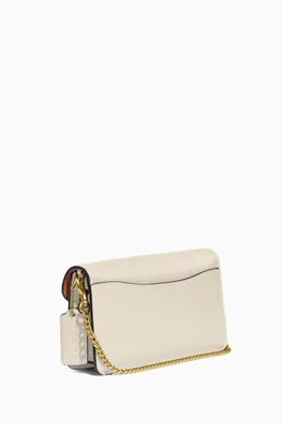 Coach shop white clutch