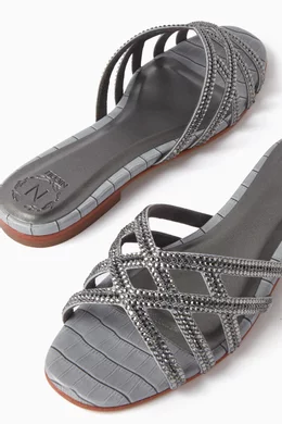 Gray sandals hot sale