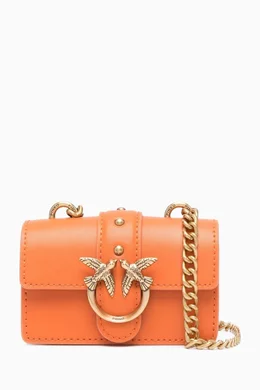 Pinko orange sale bag