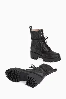 Gucci lace up booties shop
