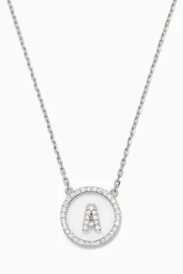 Diamond crystal necklace sale