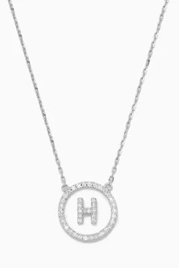 Diamond hot sale crystal necklace
