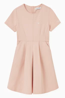 Calvin klein pleated dress online