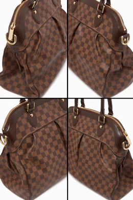 Buy Louis Vuitton Pre-Loved Brown Damier Ebene Trevi GM Bag in