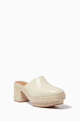 Espadrille clogs discount