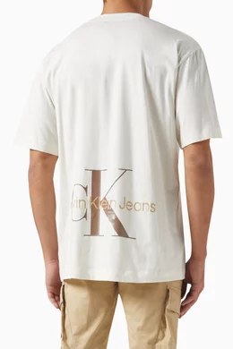 Calvin klein t shirt gold outlet