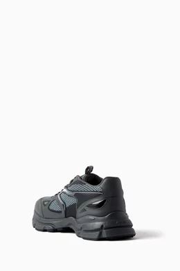 Buy Axel Arigato Black Marathon Runner Sneakers in Leather Mesh for Men in UAE Ounass