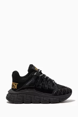 Versace shop shoes black