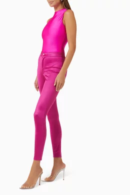 Pink Disco Trousers by SKIMS on Sale