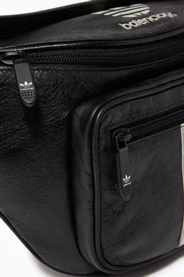 Adidas leather top belt bag