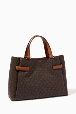 Buy Michael Kors Multicolour Angelina Medium Satchel Bag in
